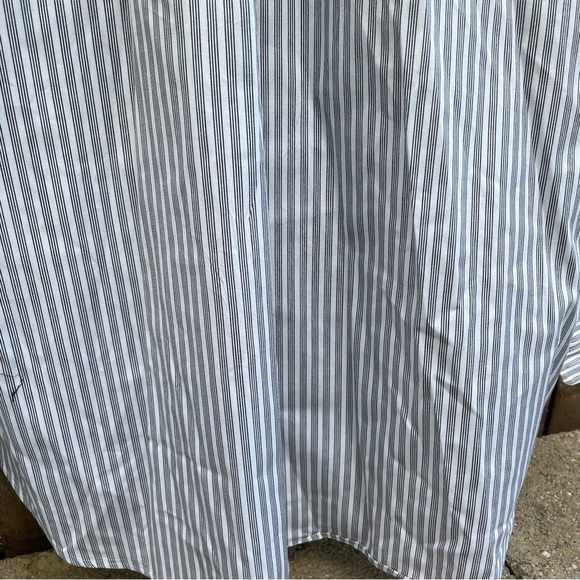 RALPH LAUREN Men’s Classic Fit Black White Stripe Long Sleeve 16 34/35 - Picture 13 of 13